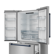 THOR Kitchen - 36-inch Gordon Ramsay Series 20.3 cu ft French Door Counter Depth Refrigerator with Ice Maker in Stainless Steel/Navy Blue - RF3621CTD99-BLU - IMG3