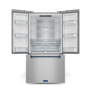 THOR Kitchen - 36-inch Gordon Ramsay Series 20.3 cu ft French Door Counter Depth Refrigerator with Ice Maker in Stainless Steel/Navy Blue - RF3621CTD99-BLU - IMG6
