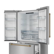 THOR Kitchen - 36-inch Gordon Ramsay Series 20.3 cu ft French Door Counter Depth Refrigerator with Ice Maker in Stainless Steel/Bronze - RF3621CTD99-BRZ - IMG4