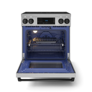 THOR Kitchen - 30-inch Gordon Ramsay Series Professional Electric Range with Tilt Panel Touch Control in Stainless Steel/Black - RSE30-BLK - IMG3