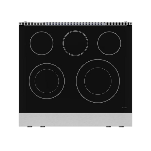 THOR Kitchen - 30-inch Gordon Ramsay Series Professional Electric Range with Tilt Panel Touch Control in Stainless Steel/Black - RSE30-BLK - IMG2