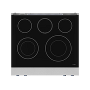 THOR Kitchen - 30-inch Gordon Ramsay Series Professional Electric Range with Tilt Panel Touch Control in Stainless Steel/Navy Blue - RSE30-BLU - IMG3