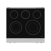 THOR Kitchen - 30-inch Gordon Ramsay Series Professional Electric Range with Tilt Panel Touch Control in Stainless Steel/Bronze - RSE30-BRZ - IMG5
