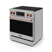 THOR Kitchen - 30-inch Gordon Ramsay Series Professional Electric Range with Tilt Panel Touch Control in Stainless Steel/Rose Gold - RSE30-RSG - IMG2