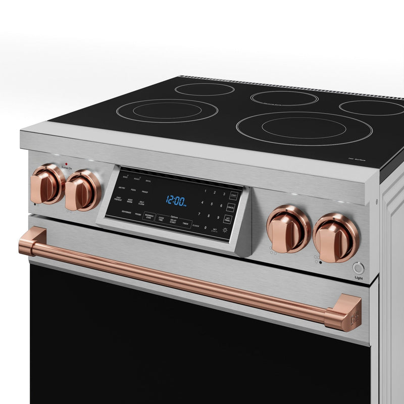 THOR Kitchen - 30-inch Gordon Ramsay Series Professional Electric Range with Tilt Panel Touch Control in Stainless Steel/Rose Gold - RSE30-RSG - IMG3