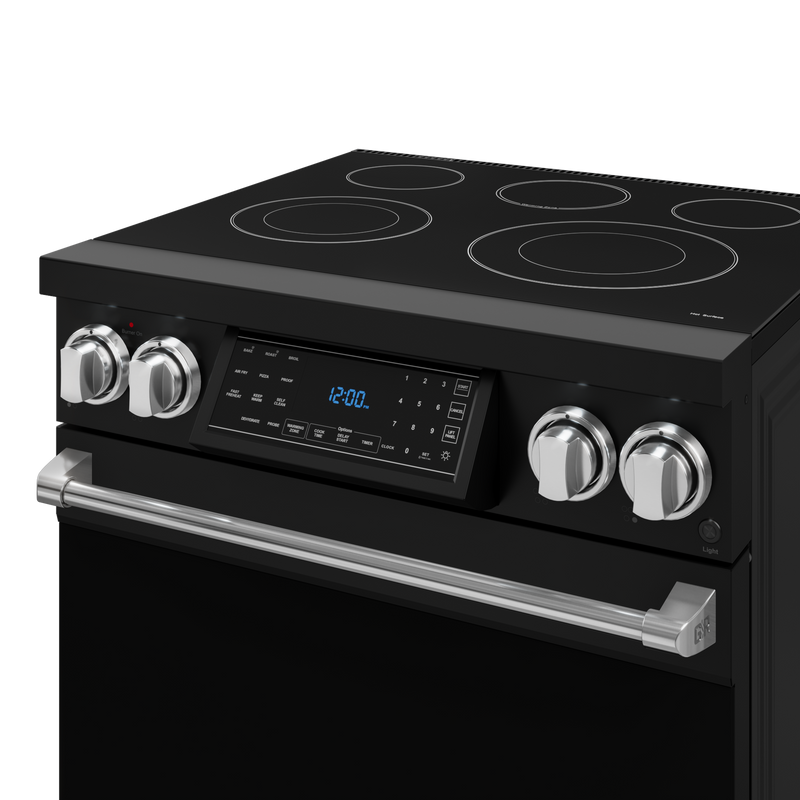 THOR Kitchen - 30-inch Gordon Ramsay Series Professional Electric Range with Tilt Panel Touch Control in Black/Stainless Steel - RSE30B-SS - IMG6