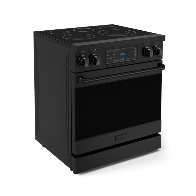 THOR Kitchen - 30-inch Gordon Ramsay Series Professional Range with Tilt Panel Touch Control - RSE30B - IMG3