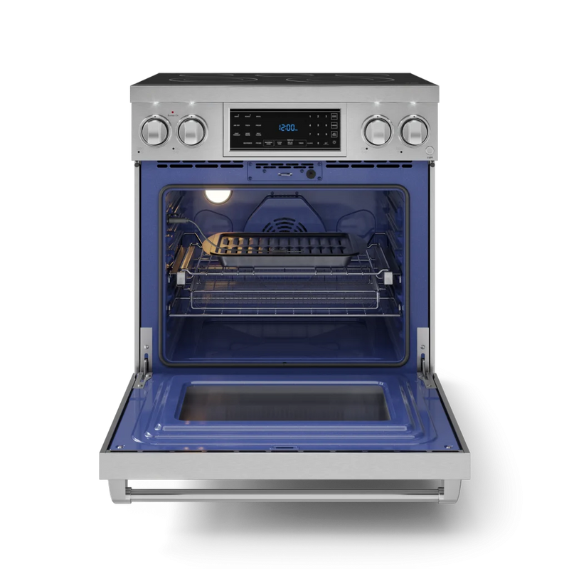 THOR Kitchen - 30-inch Gordon Ramsay Series Professional Electric Range with Tilt Panel Touch Control in Stainless Steel - RSE30 - IMG5