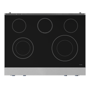 THOR Kitchen - 36-inch Gordon Ramsay Series Professional Electric Range with Tilt Panel Touch Control in Stainless Steel/Navy Blue - RSE36-BLU - IMG7