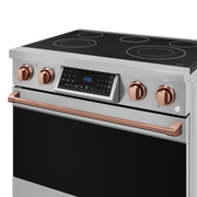 THOR Kitchen - 36-inch Gordon Ramsay Series Professional Electric Range with Tilt Panel Touch Control in Stainless Steel/Rose Gold - RSE36-RSG - IMG6