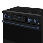 THOR Kitchen - 36-inch Gordon Ramsay Series Professional Electric Range with Tilt Panel Touch Control in Black/Navy Blue - RSE36B-BLU - IMG6