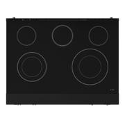 THOR Kitchen - 36-inch Gordon Ramsay Series Professional Electric Range with Tilt Panel Touch Control in Black/Stainless Steel - RSE36B-SS - IMG7