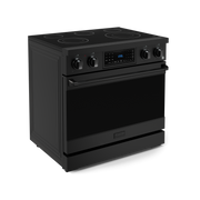 THOR Kitchen - 36-inch Gordon Ramsay Series Professional Electric Range with Tilt Panel Touch Control in Black - RSE36B - IMG3