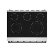 THOR Kitchen - 36-inch Gordon Ramsay Series Professional Electric Range in Stainless Steel/Black - RSE36P-BLK - IMG5