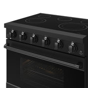 THOR Kitchen - 36-inch Gordon Ramsay Series Professional Electric Range in Black - RSE36PB - IMG4