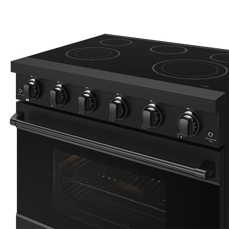 THOR Kitchen - 36-inch Gordon Ramsay Series Professional Electric Range in Black - RSE36PB - IMG4
