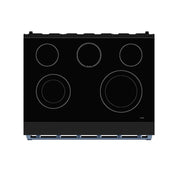 THOR Kitchen - 36-inch Gordon Ramsay Series Professional Electric Range in Black/Blue - RSE36PB-BLU - IMG7