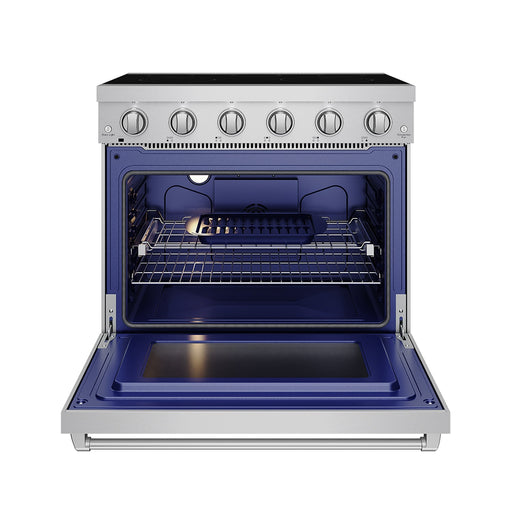 THOR Kitchen - 36-inch Gordon Ramsay Series Professional Electric Range in Stainless Steel - RSE36P - IMG2
