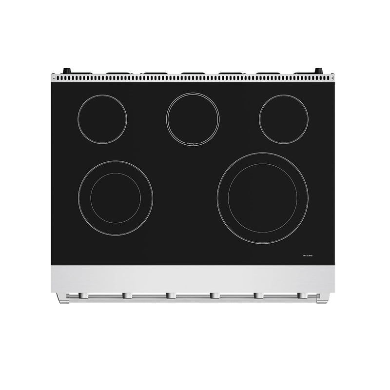 THOR Kitchen - 36-inch Gordon Ramsay Series Professional Electric Range in Stainless Steel - RSE36P - IMG7