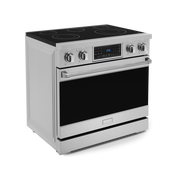 THOR Kitchen - 36-inch Gordon Ramsay Series Professional Electric Range with Tilt Panel Touch Control in Stainless Steel - RSE36 - IMG5