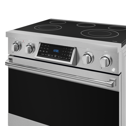 THOR Kitchen - 36-inch Gordon Ramsay Series Professional Electric Range with Tilt Panel Touch Control in Stainless Steel - RSE36 - IMG2