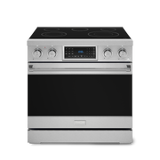 THOR Kitchen - 36-inch Gordon Ramsay Series Professional Electric Range with Tilt Panel Touch Control in Stainless Steel - RSE36 - IMG1