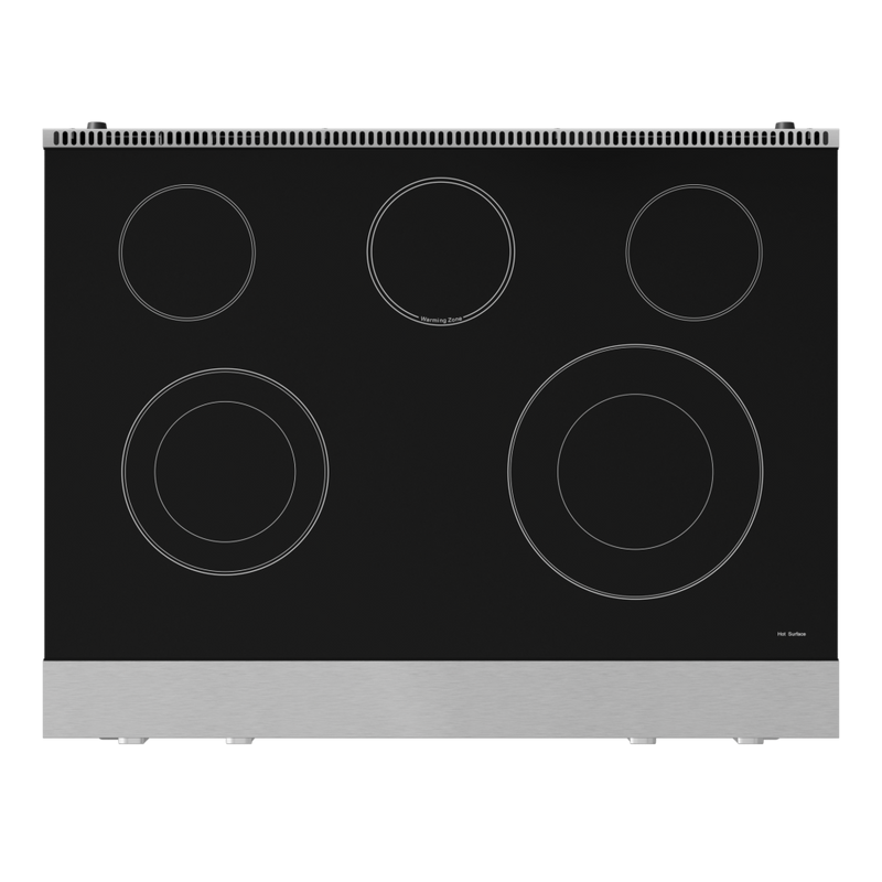 THOR Kitchen - 36-inch Gordon Ramsay Series Professional Electric Range with Tilt Panel Touch Control in Stainless Steel - RSE36 - IMG6