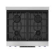 THOR Kitchen - 30-inch Gordon Ramsay Series Professional Gas Range with Tilt Panel Touch Control in Stainless Steel/Blue - RSG30-BLU - IMG3