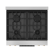 THOR Kitchen - 30-inch Gordon Ramsay Series Professional Gas Range with Tilt Panel Touch Control in Stainless Steel/Bronze - RSG30-BRZ - IMG2