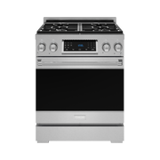 THOR Kitchen - 30-inch Gordon Ramsay Series Professional LP Range with Tilt Panel Touch Control in Stainless Steel - RSG30LP - IMG1