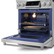THOR Kitchen - 30-inch Gordon Ramsay Series Professional LP Range with Tilt Panel Touch Control in Stainless Steel - RSG30LP - IMG5