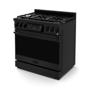 THOR Kitchen - 36-inch Gordon Ramsay Series Professional Gas Range with Tilt Panel Touch Control in Black - RSG36B - IMG4