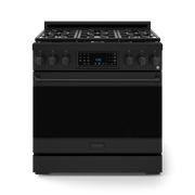 THOR Kitchen - 36-inch Gordon Ramsay Series Professional LP Range with Tilt Panel Touch Control in Black - RSG36BLP - IMG1
