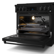 THOR Kitchen - 36-inch Gordon Ramsay Series Professional LP Range with Tilt Panel Touch Control in Black - RSG36BLP - IMG5