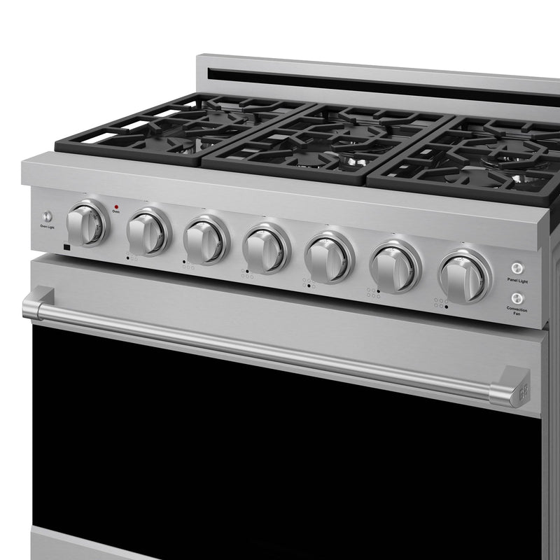 THOR Kitchen - 36-inch Gordon Ramsay Series Professional Liquid Propane Range with Precision Knob Control in Stainless Steel - RSG36PLP - IMG6