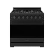 THOR Kitchen - 36-inch Gordon Ramsay Series Professional Liquid Propane Range with Precision Knob Control in Black - RSG36PBLP - IMG1