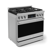 THOR Kitchen - 36-inch Gordon Ramsay Series Professional Gas Range with Tilt Panel Touch Control in Stainless Steel - RSG36 - IMG3