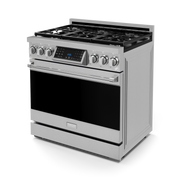 THOR Kitchen - 36-inch Gordon Ramsay Series Professional Gas Range with Tilt Panel Touch Control in Stainless Steel - RSG36 - IMG4