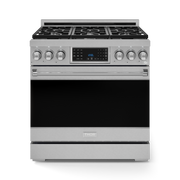 THOR Kitchen - 36-inch Gordon Ramsay Series Professional Gas Range with Tilt Panel Touch Control in Stainless Steel - RSG36 - IMG1