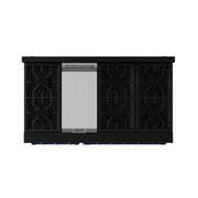 THOR Kitchen - 48-inch Gordon Ramsay Series Professional LP Range with Pro-Style Knobs in Black/Navy Blue - RSG48EBLP-BLU - IMG7