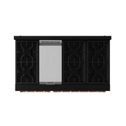 THOR Kitchen - 48-inch Gordon Ramsay Series Professional Gas Range with Tilt Panel Touch Control in Black/Rose Gold - RSG48EB-RSG - IMG6