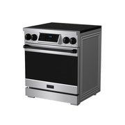 THOR Kitchen - 30-inch Gordon Ramsay Series Professional Induction Range with Tilt Panel Touch Control in Stainless Steel and Black - RSI30-BLK - IMG3