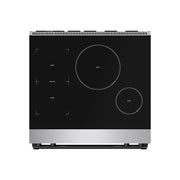THOR Kitchen - 30-inch Gordon Ramsay Series Professional Induction Range with Tilt Panel Touch Control in Stainless Steel and Black - RSI30-BLK - IMG7