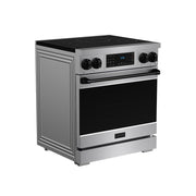 THOR Kitchen - 30-inch Gordon Ramsay Series Professional Induction Range with Tilt Panel Touch Control in Stainless Steel and Black - RSI30-BLK - IMG4