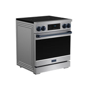 THOR Kitchen - 30-inch Gordon Ramsay Series Professional Induction Range with Tilt Panel Touch Control in Stainless Steel and Blue - RSI30-BLU - IMG3