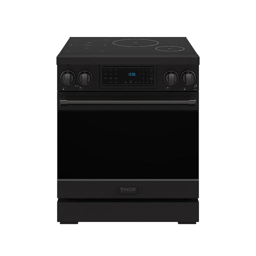 THOR Kitchen - 30-inch Gordon Ramsay Series Professional Induction Range with Tilt Panel Touch Control in Black - RSI30B - IMG1