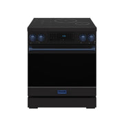 THOR Kitchen - 30-inch Gordon Ramsay Series Professional Induction Range with Tilt Panel Touch Control in Black and Blue - RSI30B-BLU - IMG1