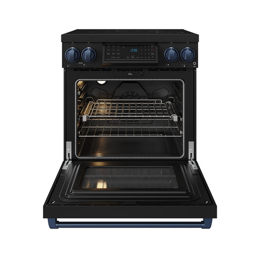 THOR Kitchen - 30-inch Gordon Ramsay Series Professional Induction Range with Tilt Panel Touch Control in Black and Blue - RSI30B-BLU - IMG2