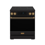 THOR Kitchen - 30-inch Gordon Ramsay Series Professional Induction Range with Tilt Panel Touch Control in Black and Bronze - RSI30B-BRZ - IMG1