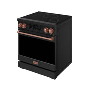 THOR Kitchen - 30-inch Gordon Ramsay Series Professional Induction Range with Tilt Panel Touch Control in Black and Rose Gold - RSI30B-RSG - IMG4